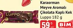 LUPPO KARAORMAN MEYVE AROMALI ÇİKOLATA KAPLI KEK 182 G